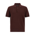 Purple Cotton Polo Shirt