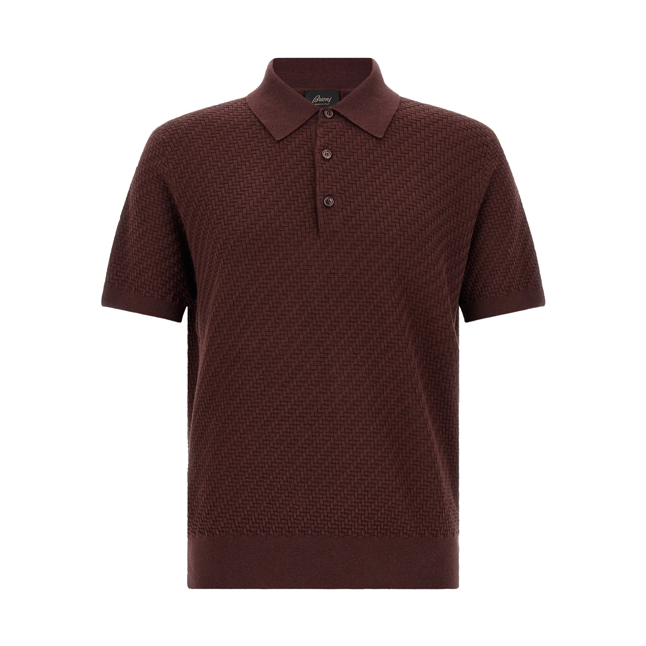 Purple Cotton Polo Shirt