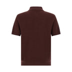 Purple Cotton Polo Shirt