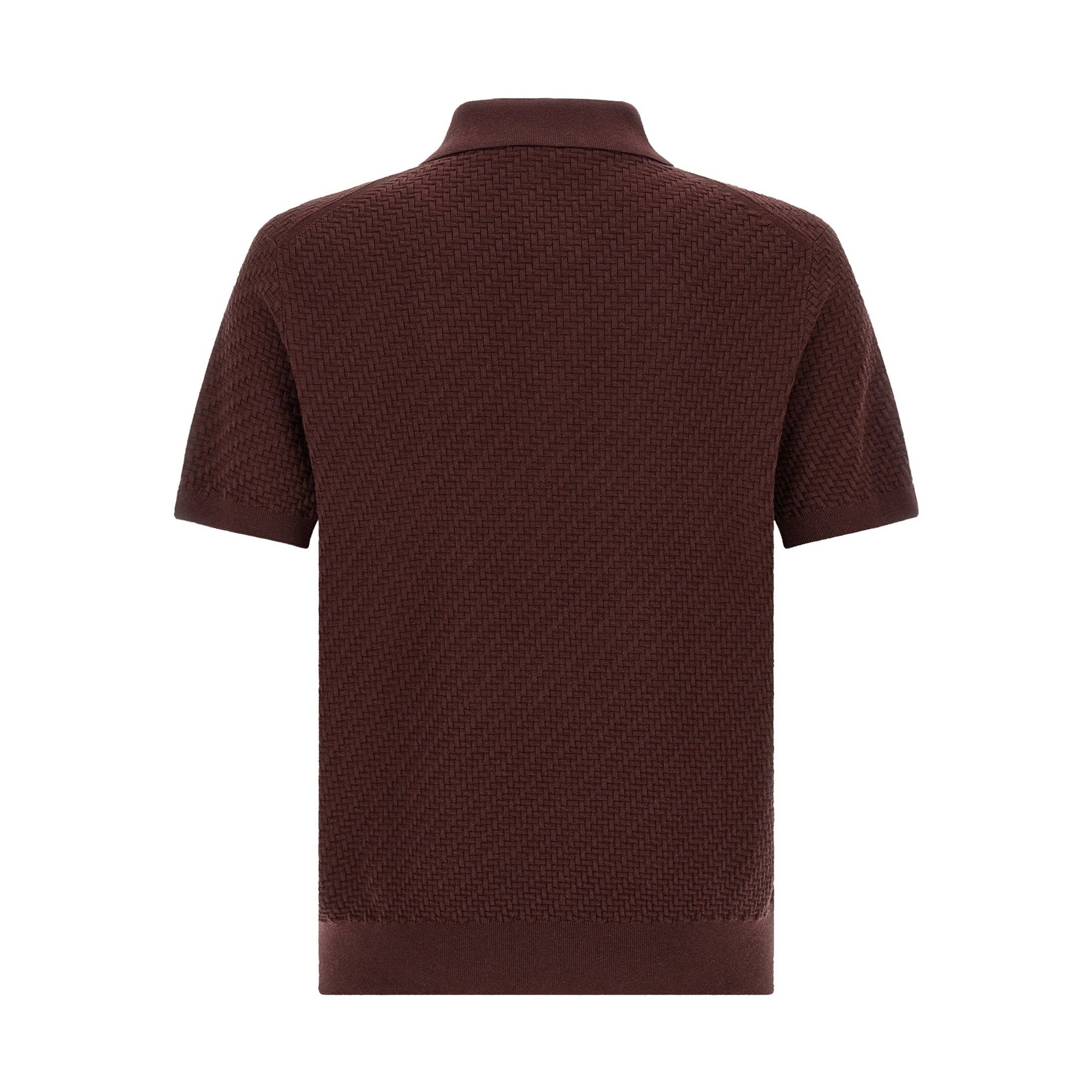 Purple Cotton Polo Shirt