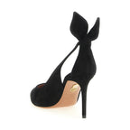 Black Calfskin High Heel Pumps