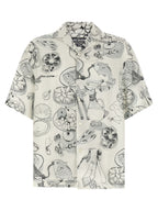 Bicolor Viscose Blouse