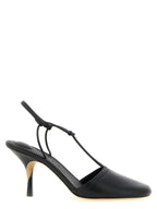 Black Lamb Leather High Heel Pumps