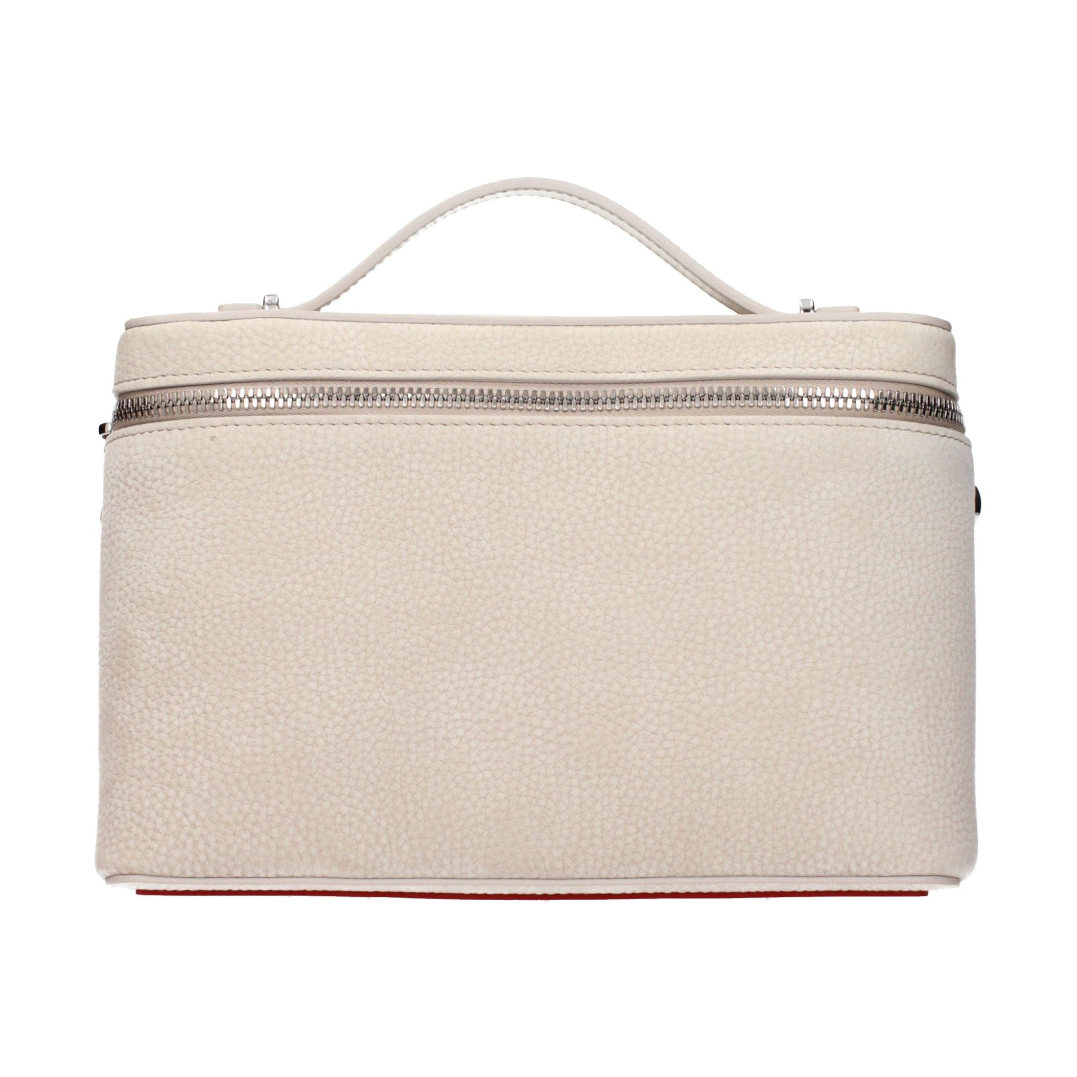 Beige Leather Handbag