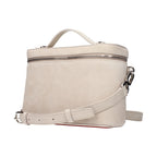 Beige Leather Handbag