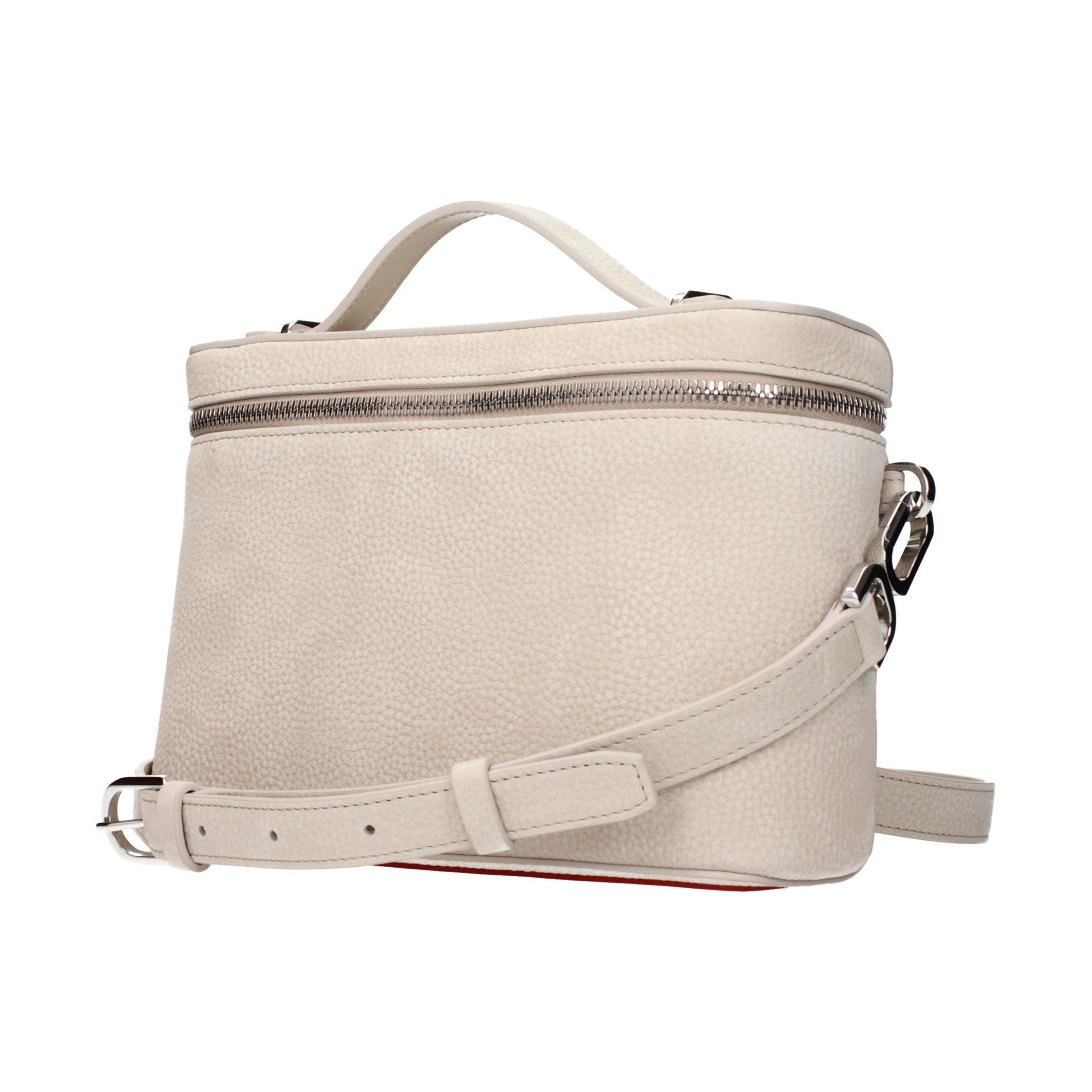 Beige Leather Handbag