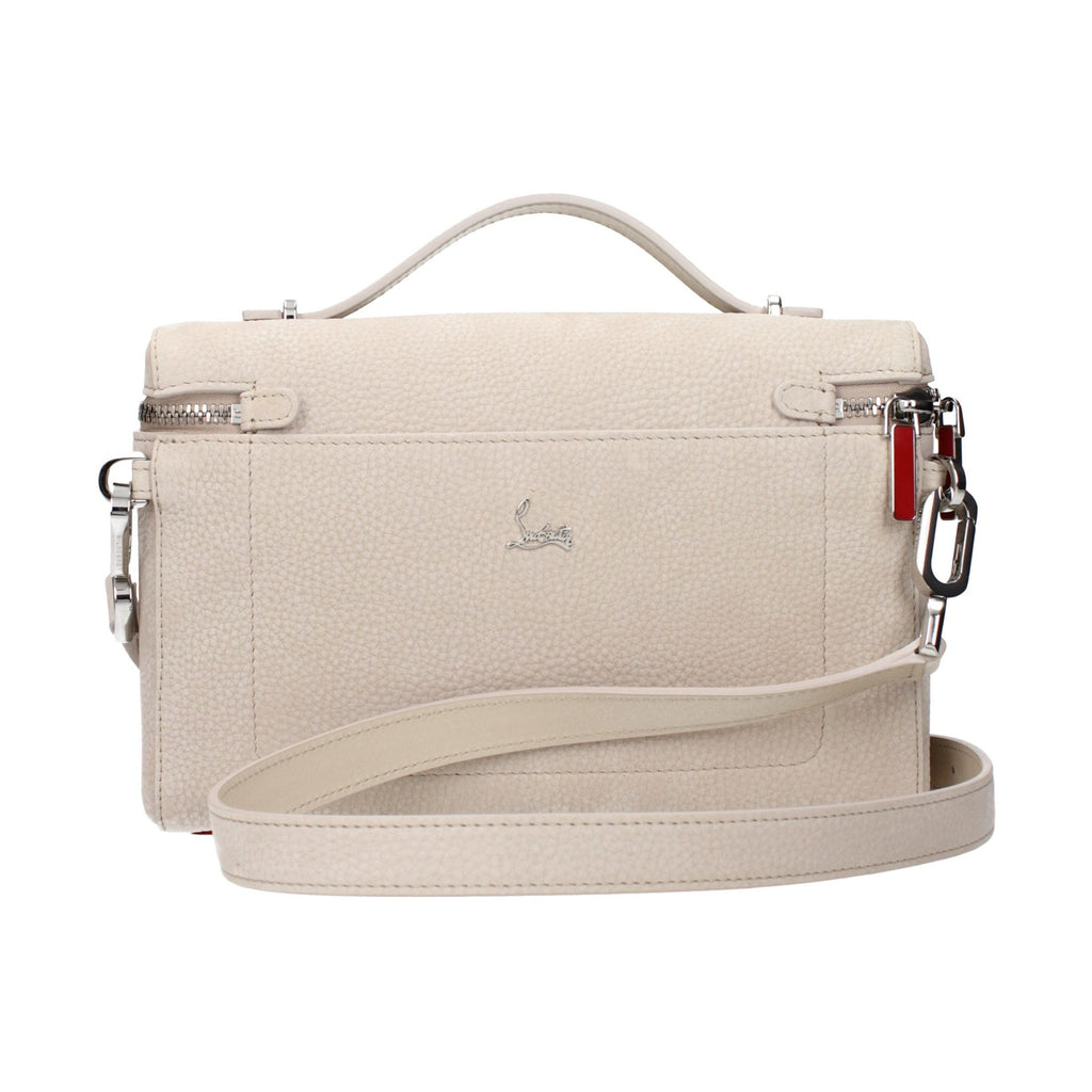 Beige Leather Handbag