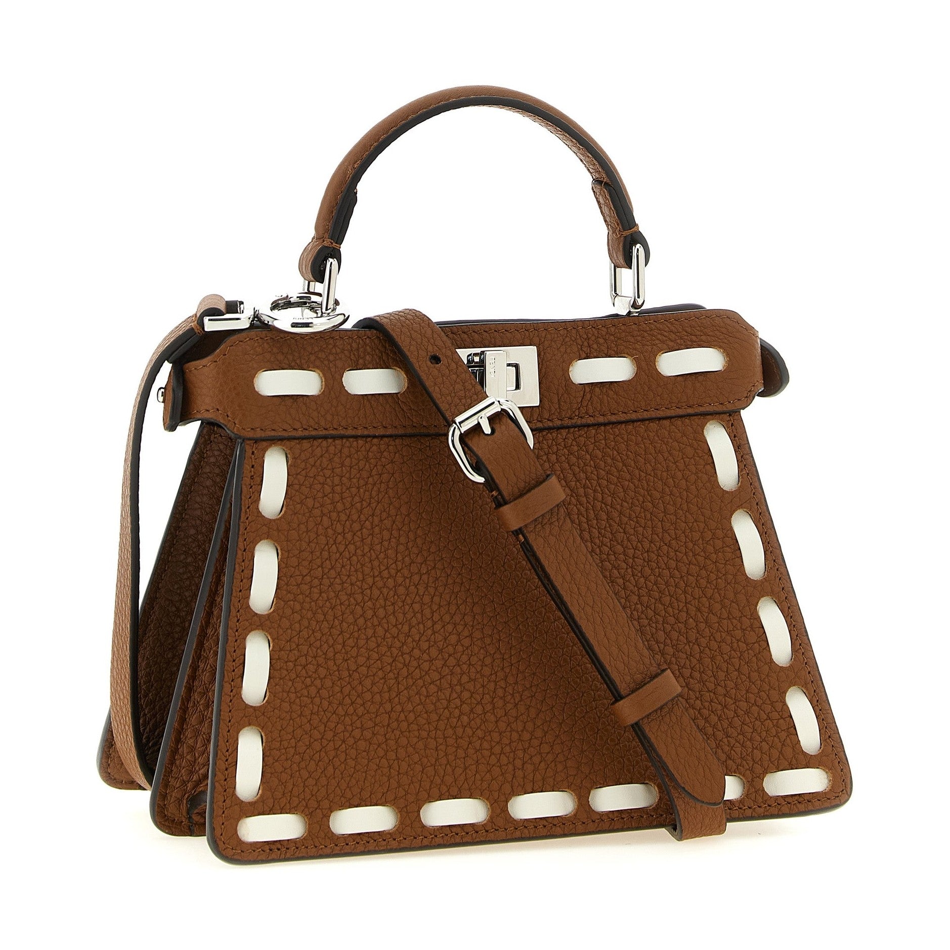 Brown Calfskin Handbag