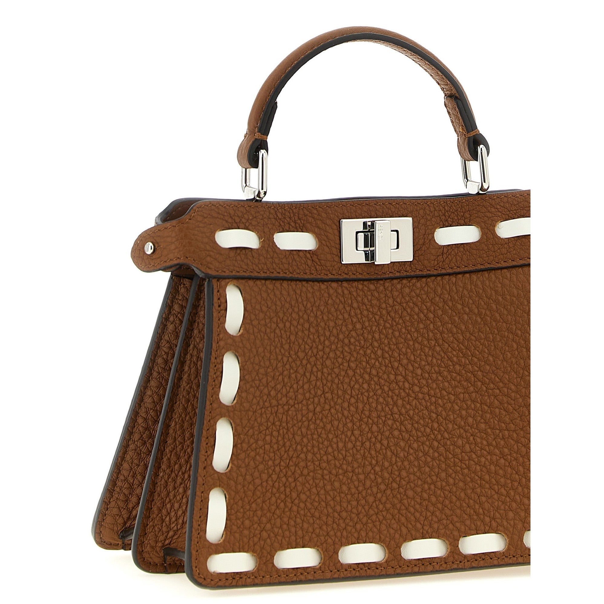 Brown Calfskin Handbag