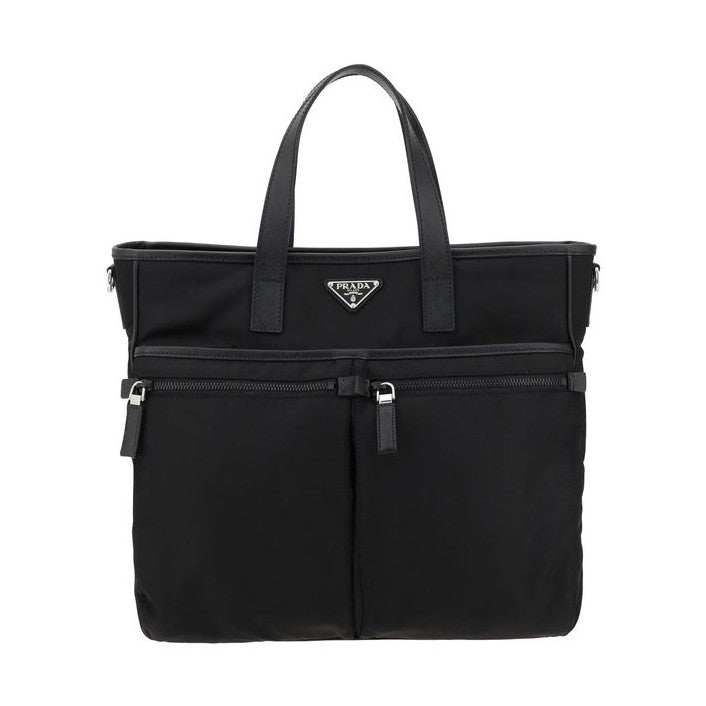 Black Nylon Shoulder Bag