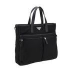 Black Nylon Shoulder Bag