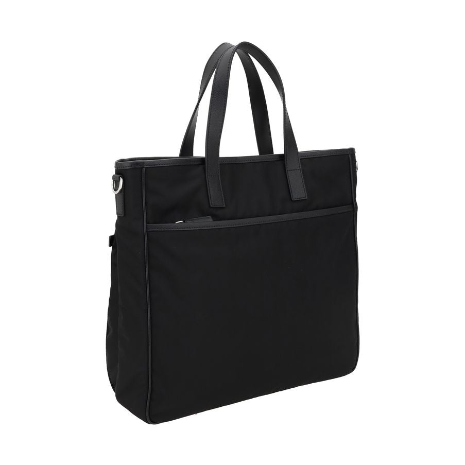 Black Nylon Shoulder Bag