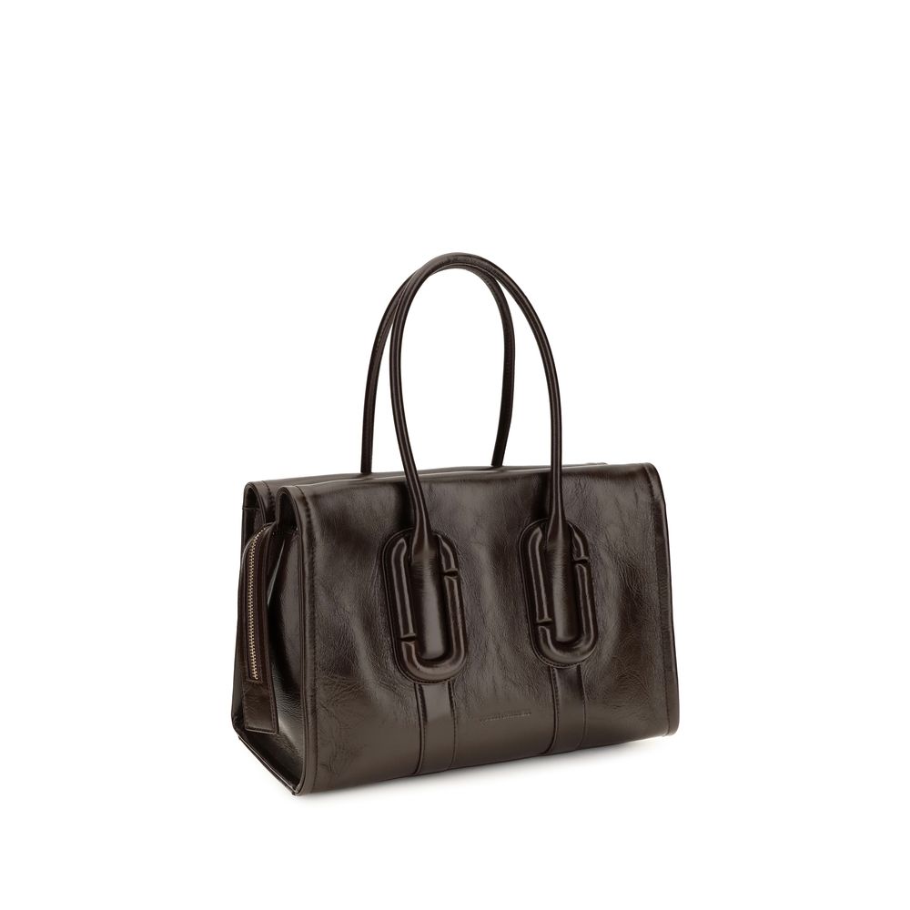Brown Calf Leather Bos Taurus Shoulder Bag