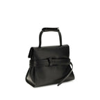 Black Calf Leather Bos Taurus Shoulder Bag