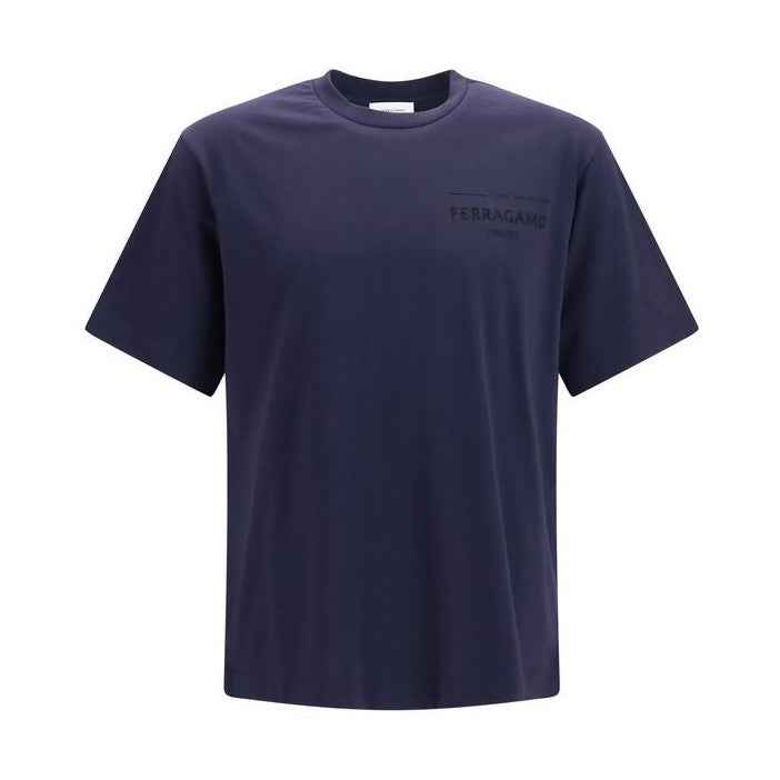Blue Cotton T-Shirt
