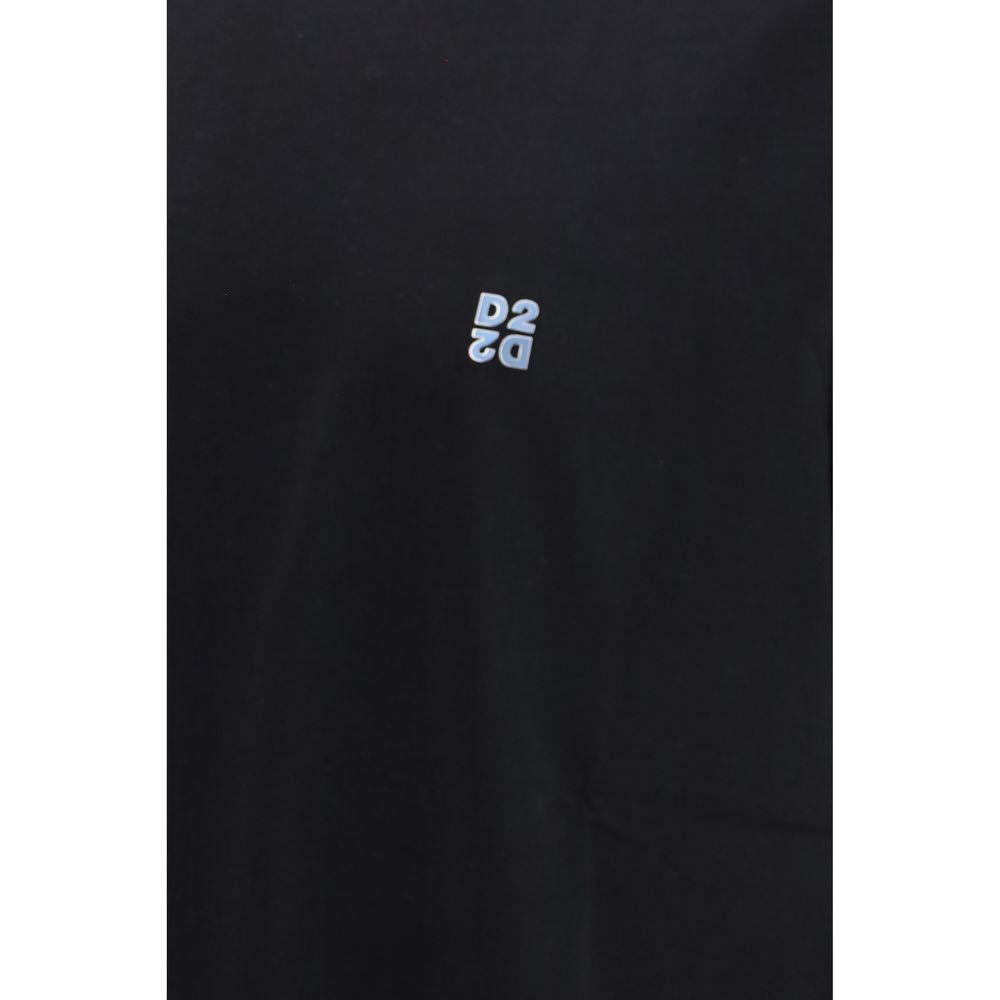 Black Cotton T-Shirt