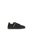 Black Calf Leather Bos Taurus Athletic Sneakers