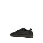 Black Calf Leather Bos Taurus Athletic Sneakers