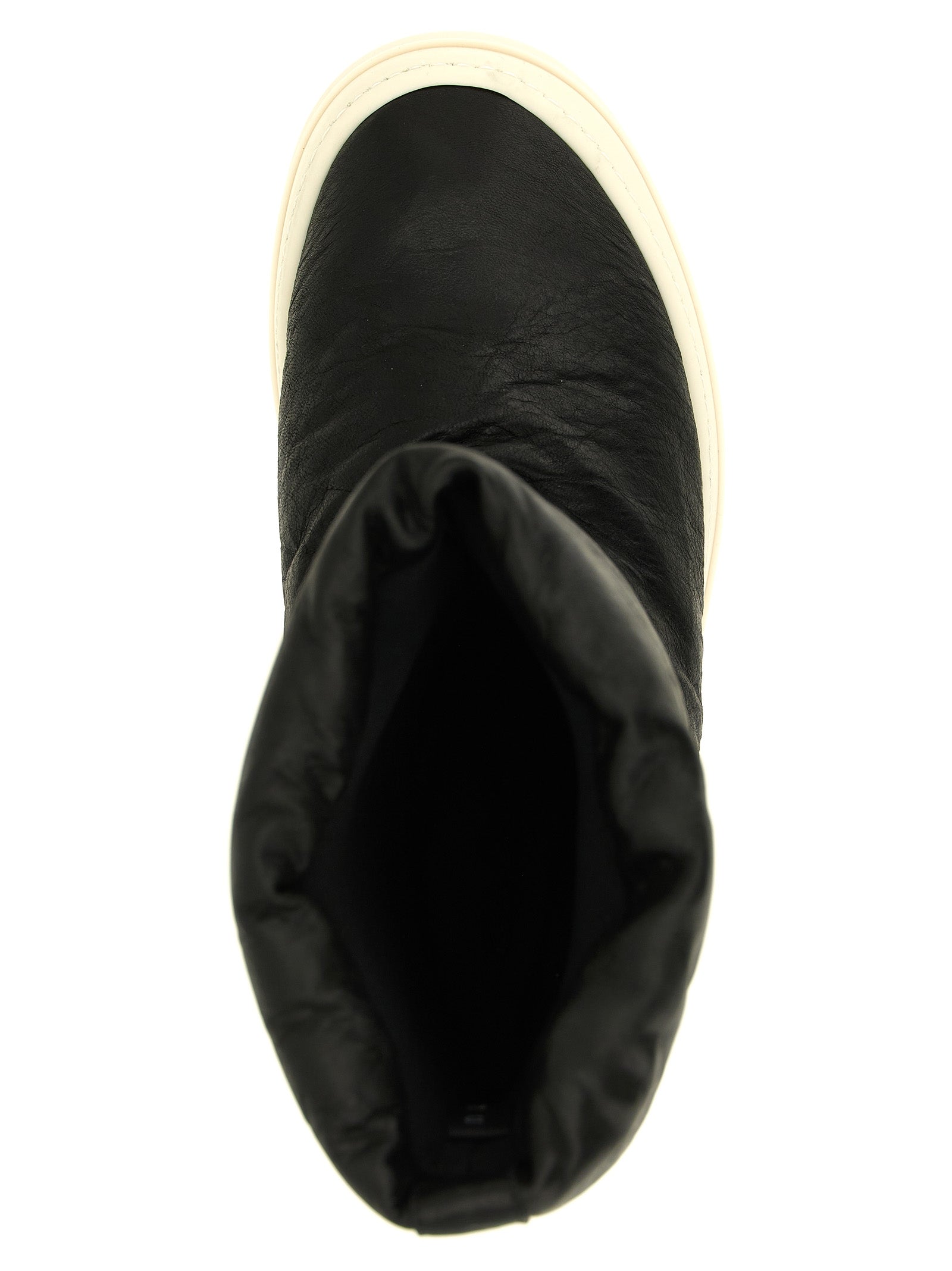 Bicolor Lamb Leather Boots
