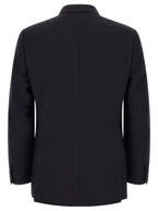 Blue Wool Two-Piece Suit