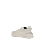 White Calf Leather Bos Taurus Athletic Sneakers