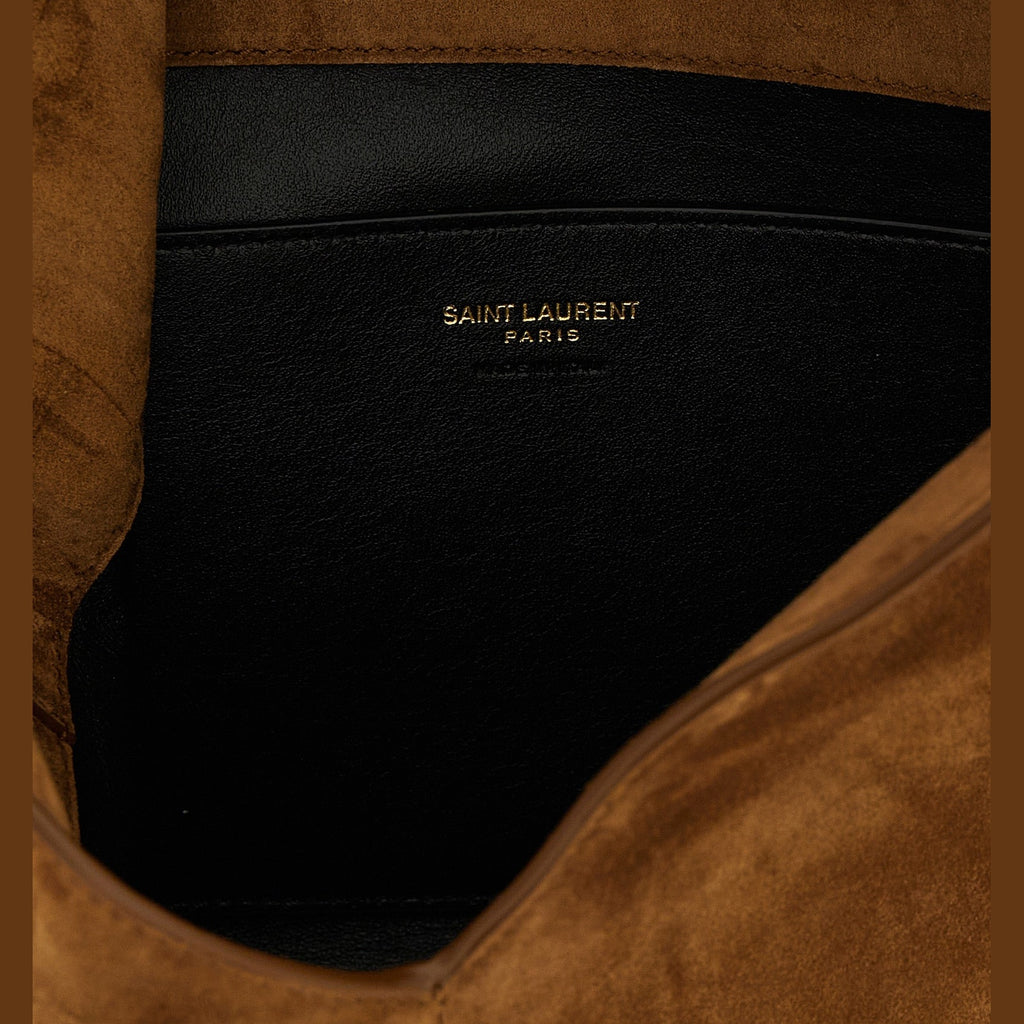 Brown Calfskin Clutch Bag