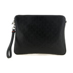 Black Calfskin Crossbody Bag