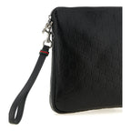 Black Calfskin Crossbody Bag