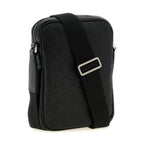 Black Calfskin Crossbody Bag