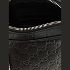 Black Calfskin Crossbody Bag