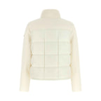 White Virgin Wool Full-Length Jacket