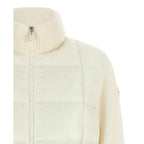 White Virgin Wool Full-Length Jacket