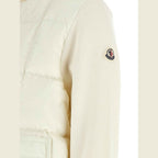 White Virgin Wool Full-Length Jacket