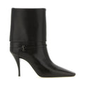 Brown Lamb Leather Ankle Boots