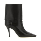 Brown Lamb Leather Ankle Boots
