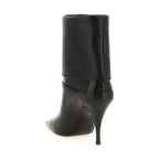 Brown Lamb Leather Ankle Boots