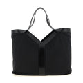 Black Calfskin Tote Bag