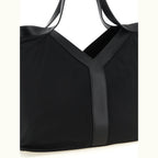 Black Calfskin Tote Bag
