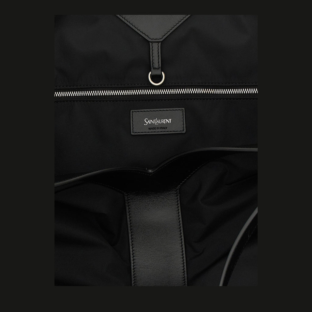 Black Calfskin Tote Bag