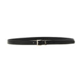 Black Calfskin Regular Belt
