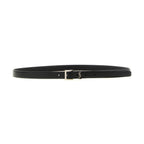 Black Calfskin Regular Belt
