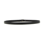 Black Calfskin Regular Belt