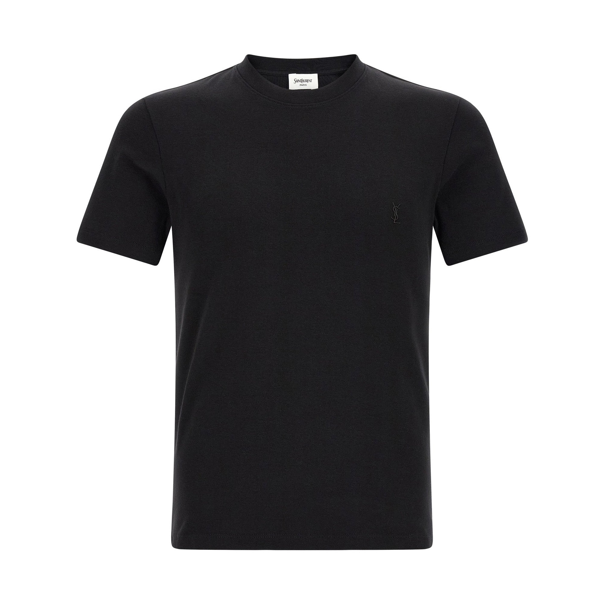 Black Cotton T-Shirt