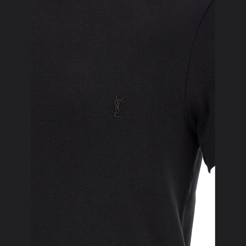 Black Cotton T-Shirt