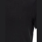 Black Cotton T-Shirt