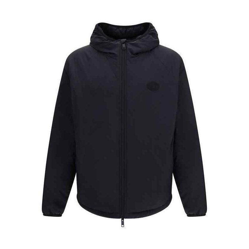 Black Nylon Shell Jacket