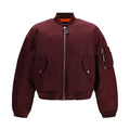 Bordeaux Nylon Bomber