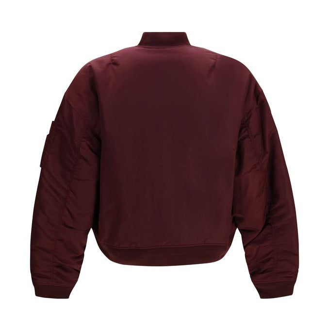 Bordeaux Nylon Bomber