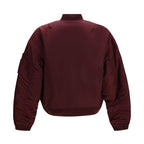 Bordeaux Nylon Bomber