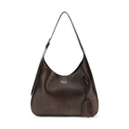 Brown Calf Leather Bos Taurus Shoulder Bag